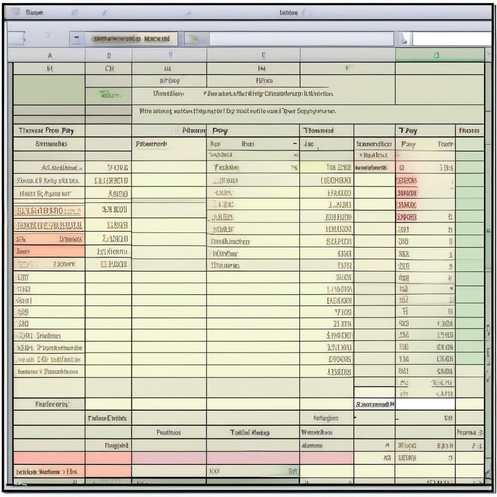 Ví dụ bài tập tính lương theo thời gian bằng Excel