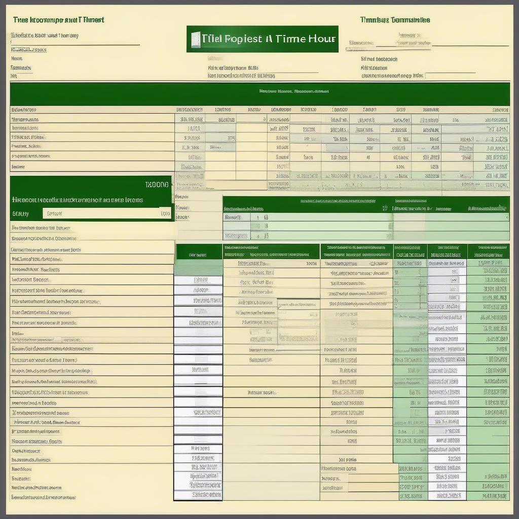 Bảng Chấm Công Excel 2020 Miễn Phí