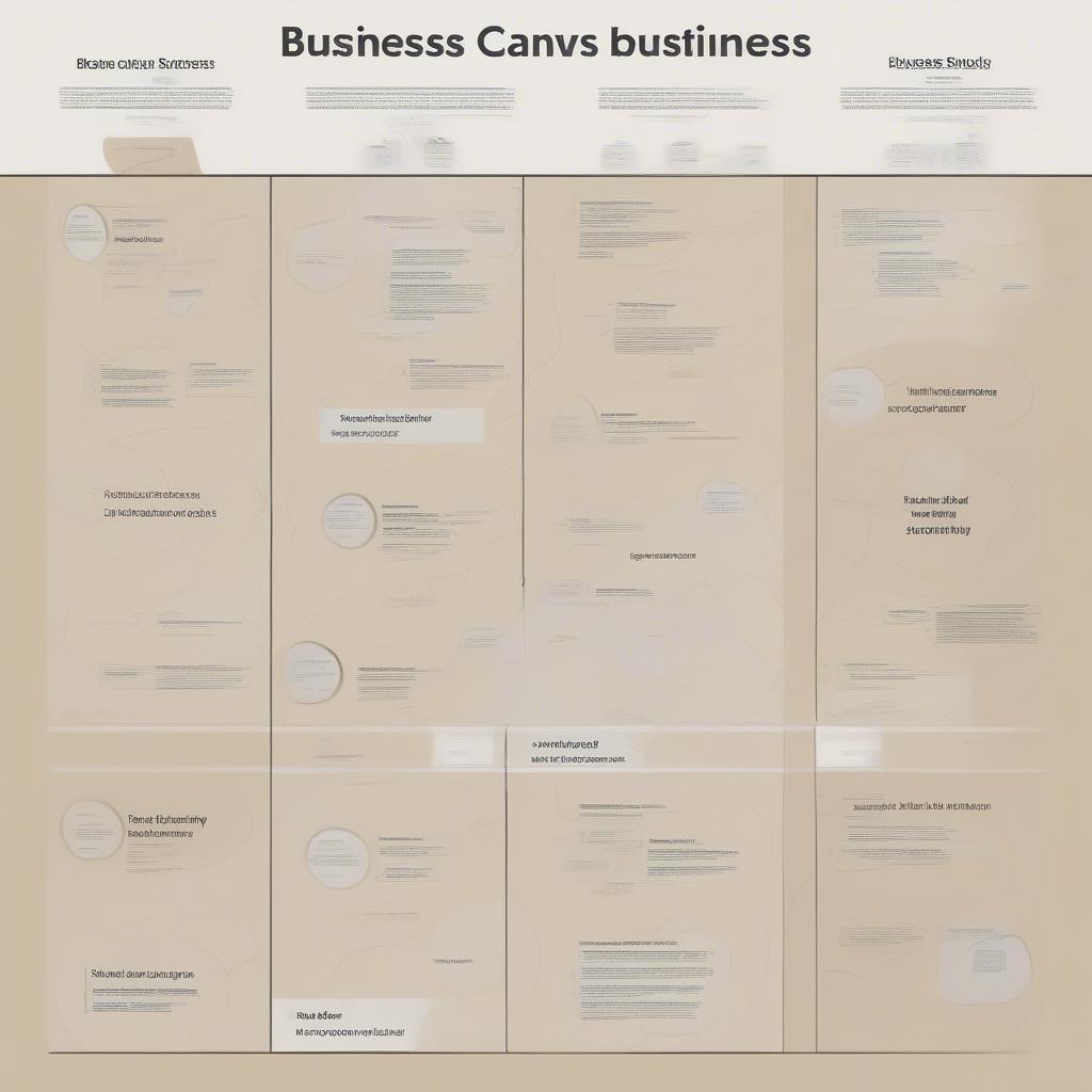 Ứng dụng Business Canvas trong các mô hình kinh doanh