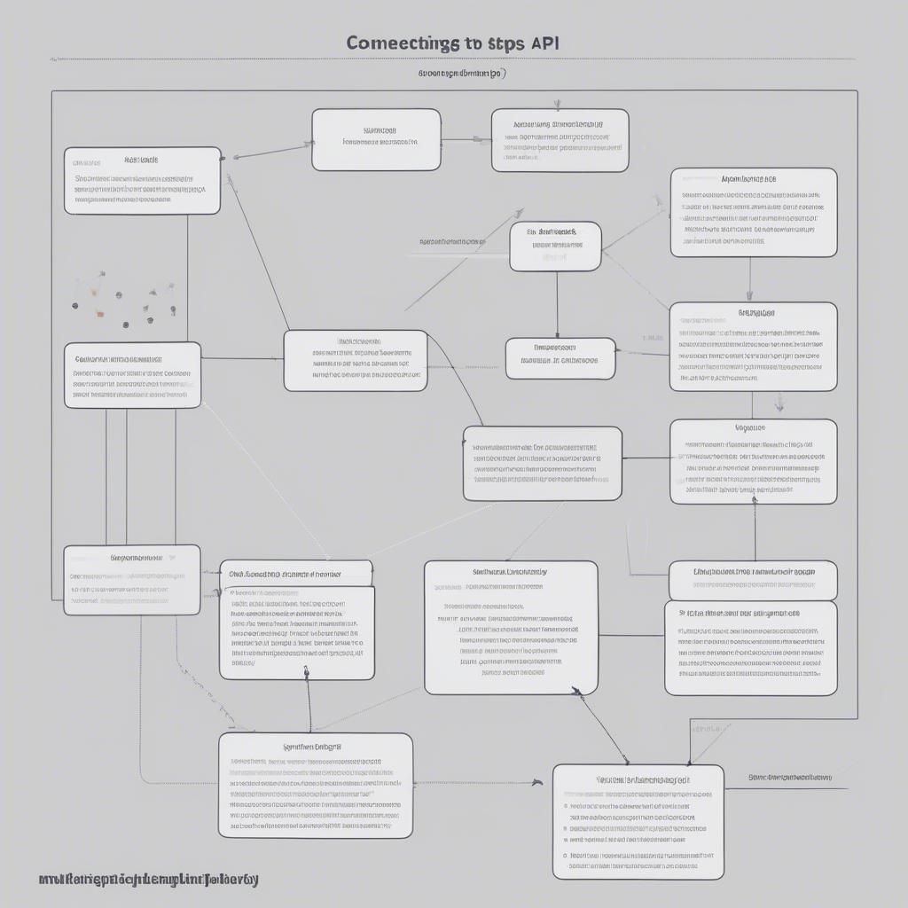 Steps to connect to an API