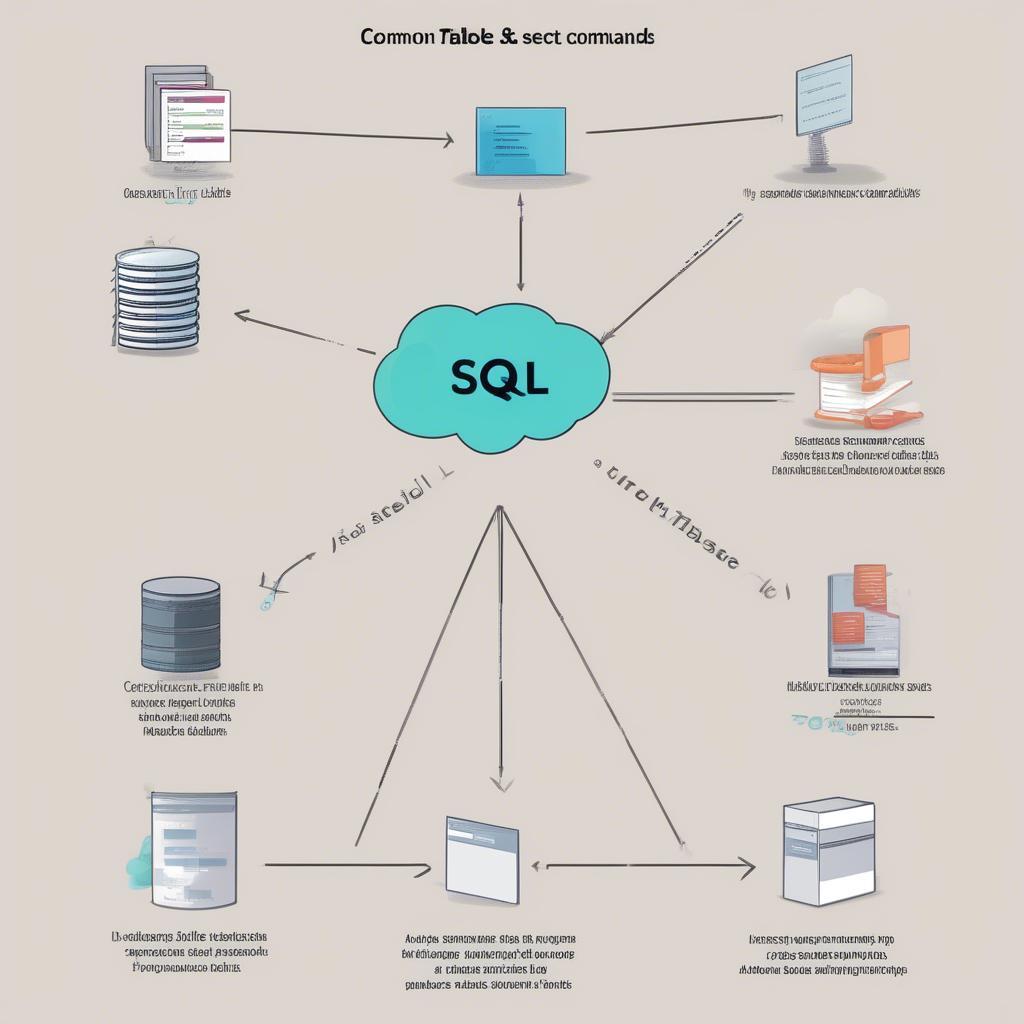 Các loại câu lệnh SQL phổ biến