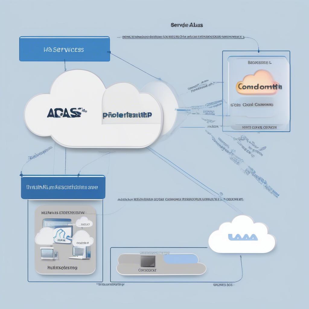 Các loại hình dịch vụ đám mây: IaaS, PaaS, SaaS. Sơ đồ phân tầng các loại hình dịch vụ điện toán đám mây, minh họa các thành phần và trách nhiệm của nhà cung cấp và người dùng.