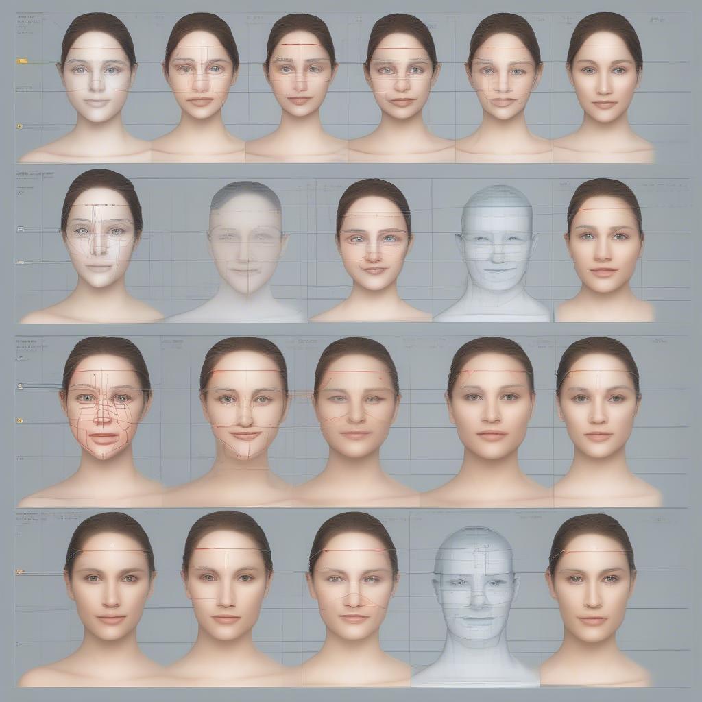 How Facial Scoring Works Online