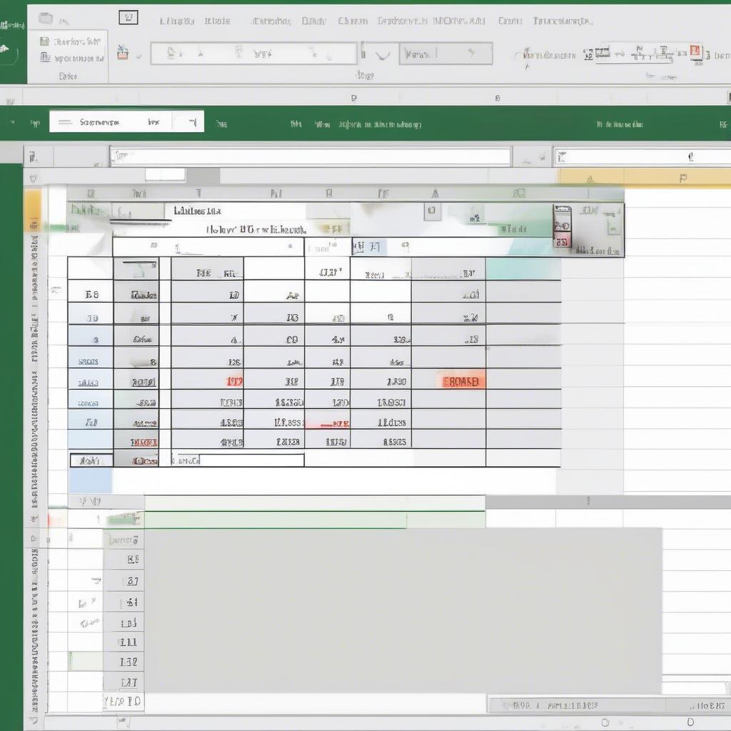 Chuẩn bị dữ liệu ngày tháng trong excel