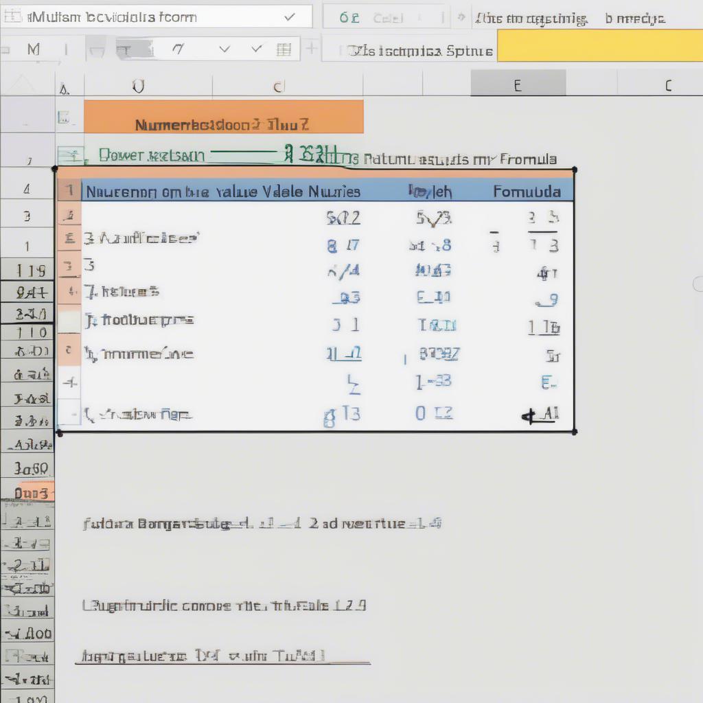 Ví dụ về công thức nhân đơn giản trong Excel