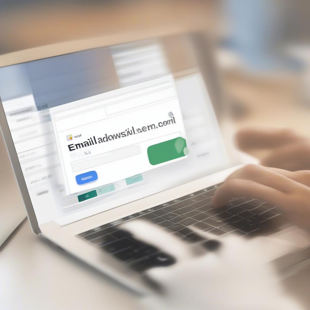 Đăng nhập email qua trình duyệt web