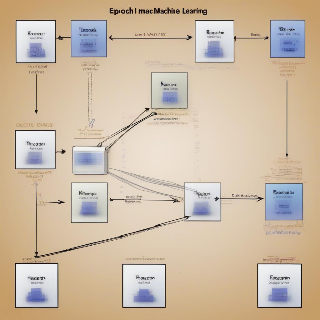 Minh họa khái niệm Epoch trong Machine Learning