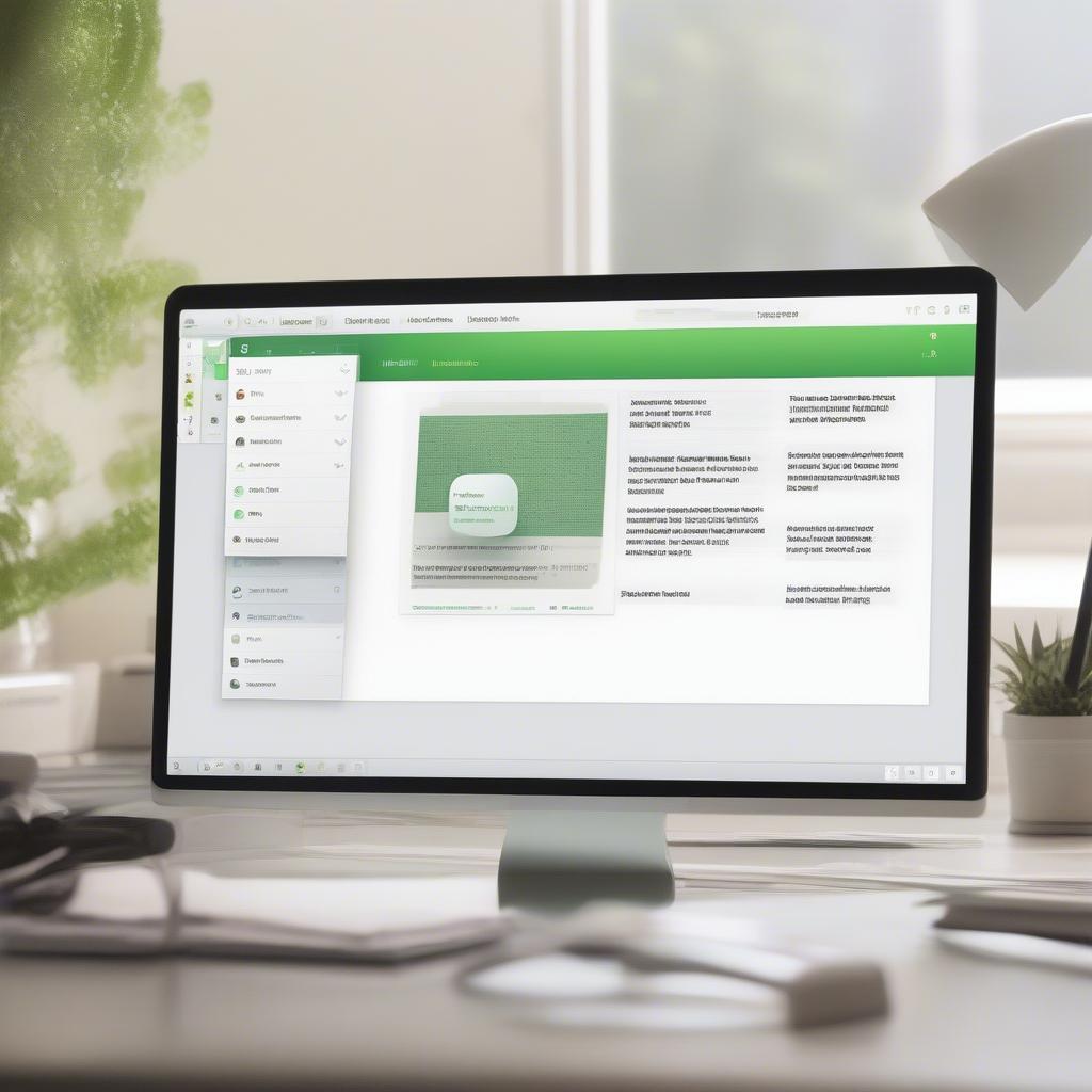 Giao diện Evernote