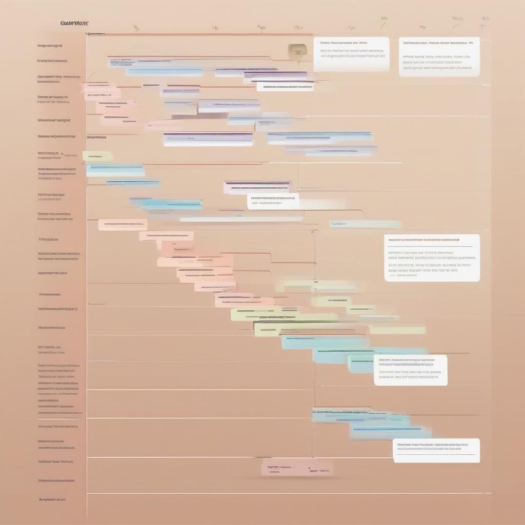 Gantt Chart quản lý dự án