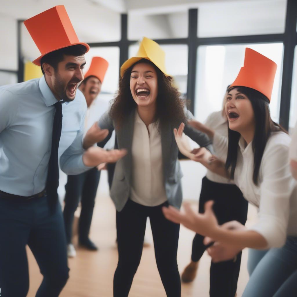 Hình phạt vui trong hoạt động team building