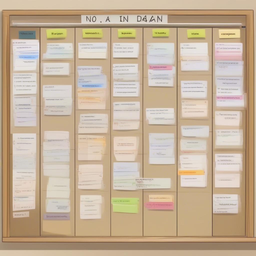 Kanban board trong quản lý dự án