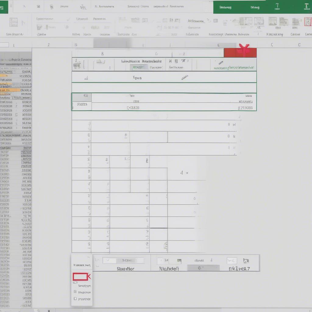 Kéo thả chuột để điền thứ tự trong Excel