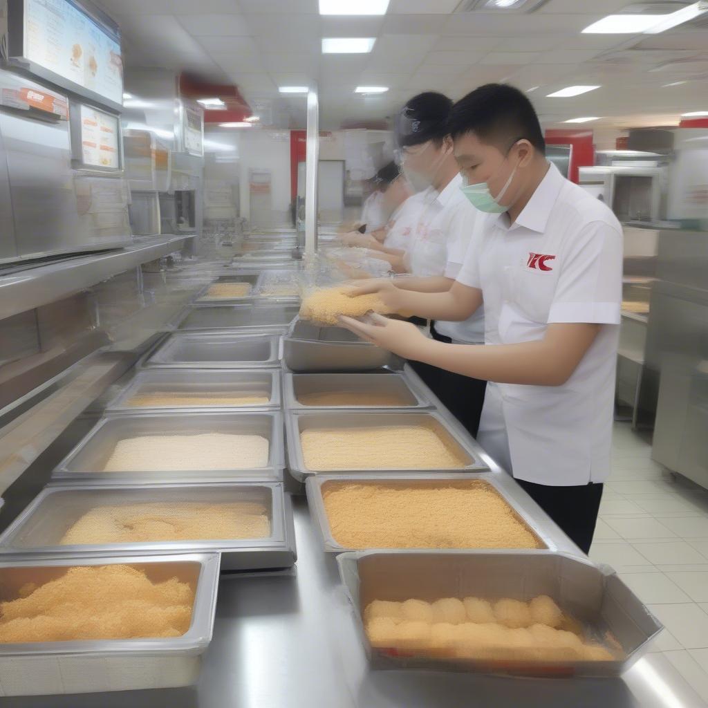 Tối ưu hóa quy trình tại KFC Nguyễn Thị Nghĩa