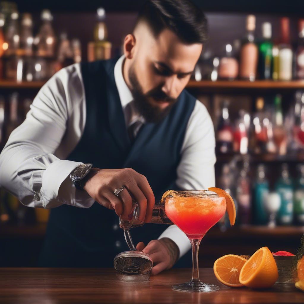 Kỹ năng pha chế của Bartender chuyên nghiệp