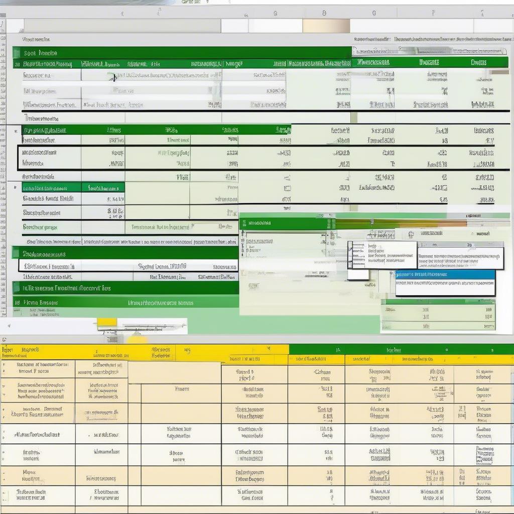 Lập bảng thống kê cơ bản trong Excel