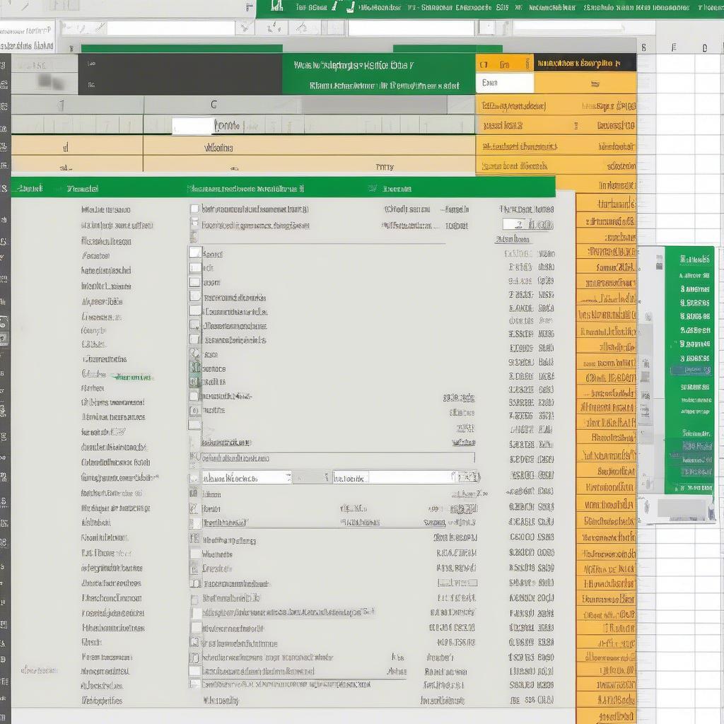 Ví dụ về lệnh nhân với ô tính trong Excel