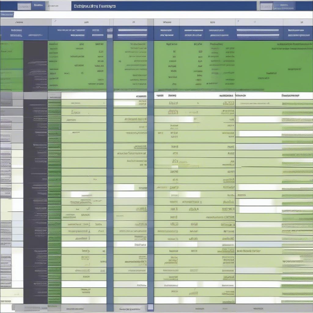 Mẫu Đánh Giá Nhân Viên Theo KPI Excel