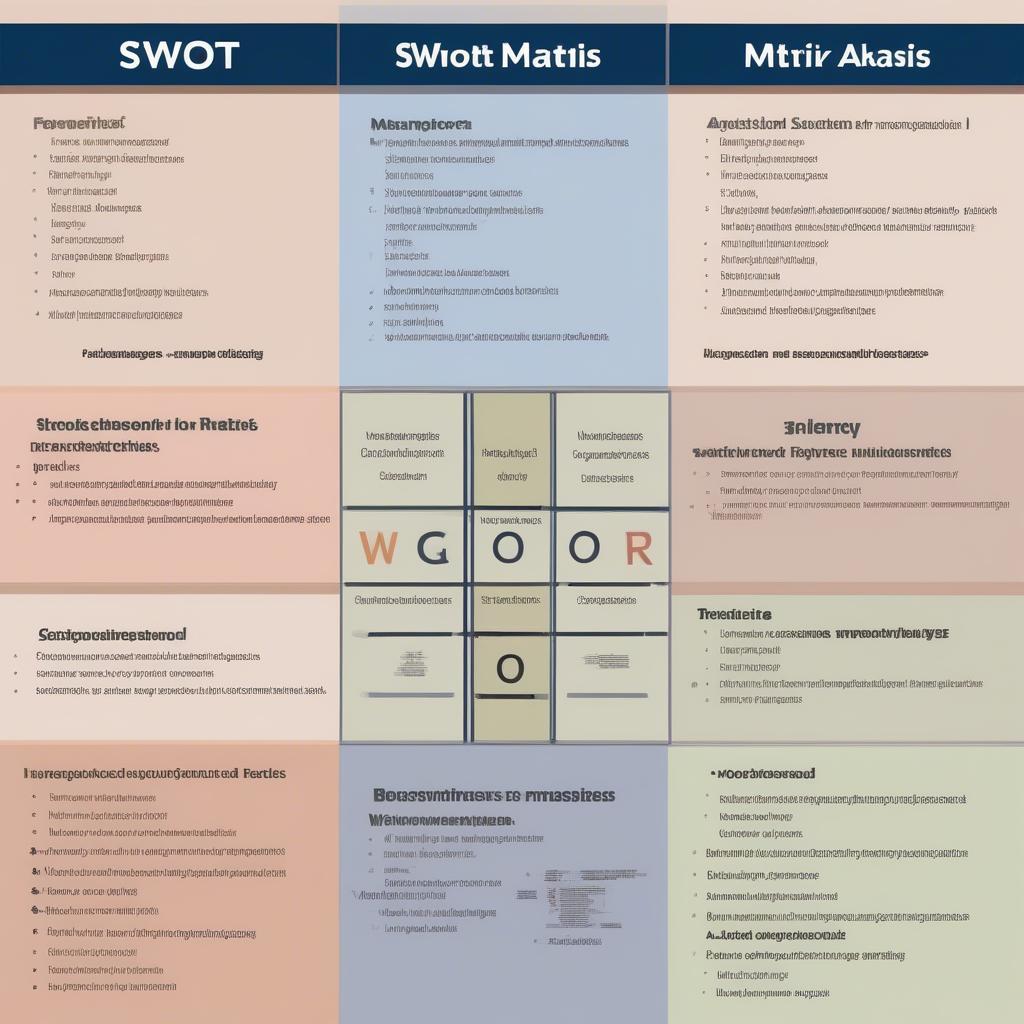 Phân tích Ma Trận SWOT trong Kinh Doanh