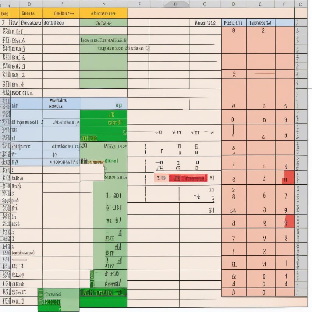 Phép Nhân Cơ Bản Trong Excel