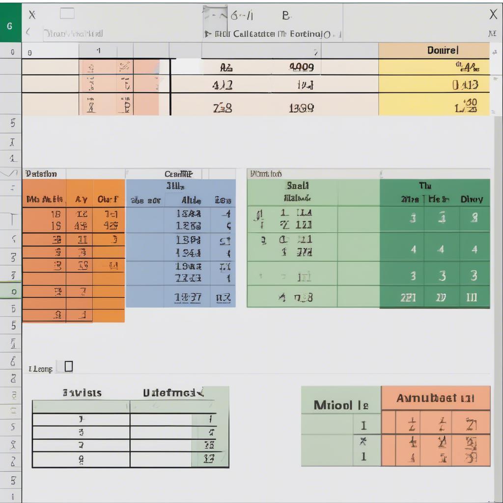 Phép tính cơ bản trong Excel