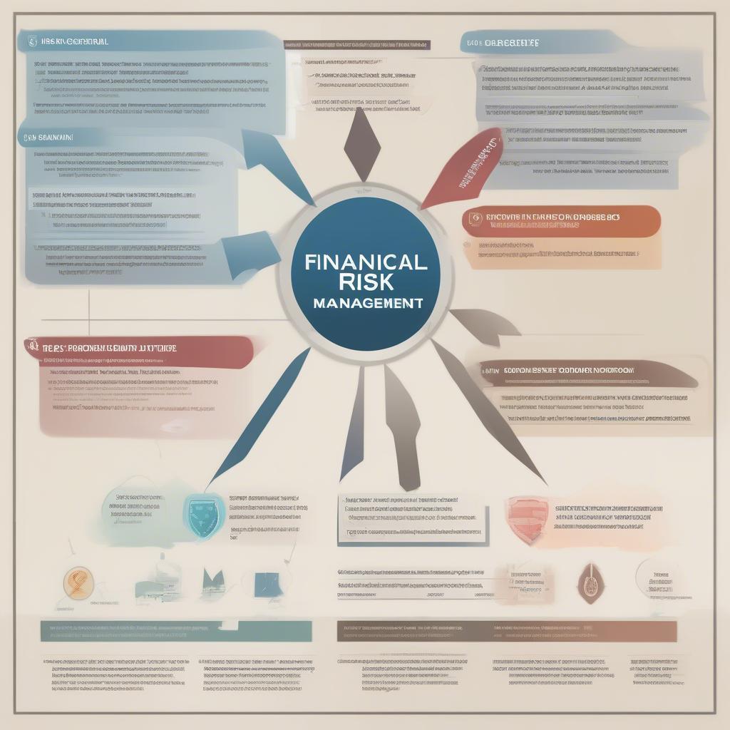 Biểu đồ thể hiện việc quản lý rủi ro tài chính