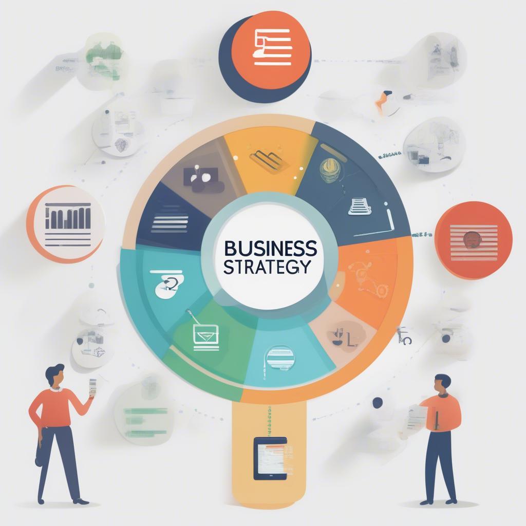 Customer Relationship Management Strategy Illustration