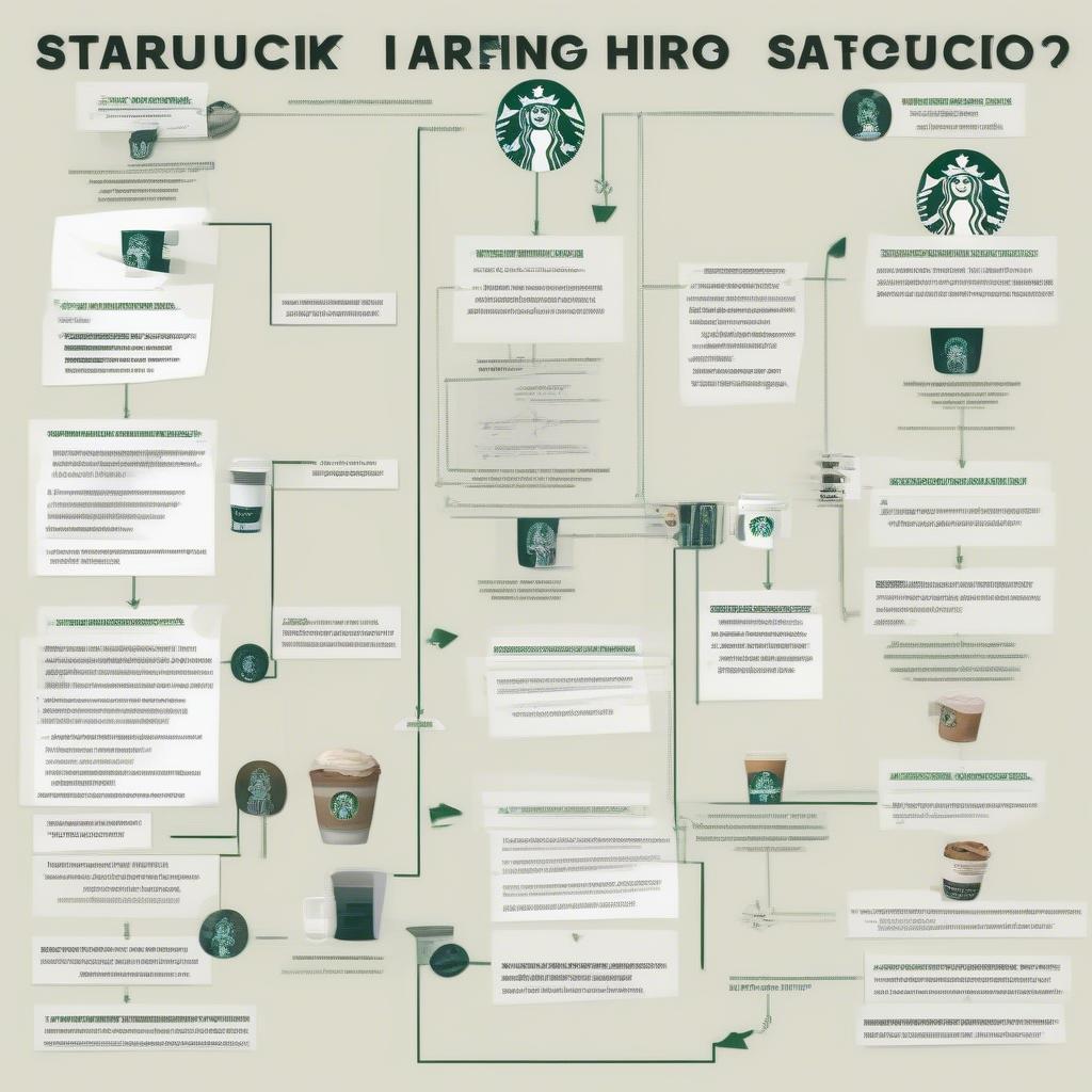 Các bước trong quy trình tuyển dụng tại Starbucks