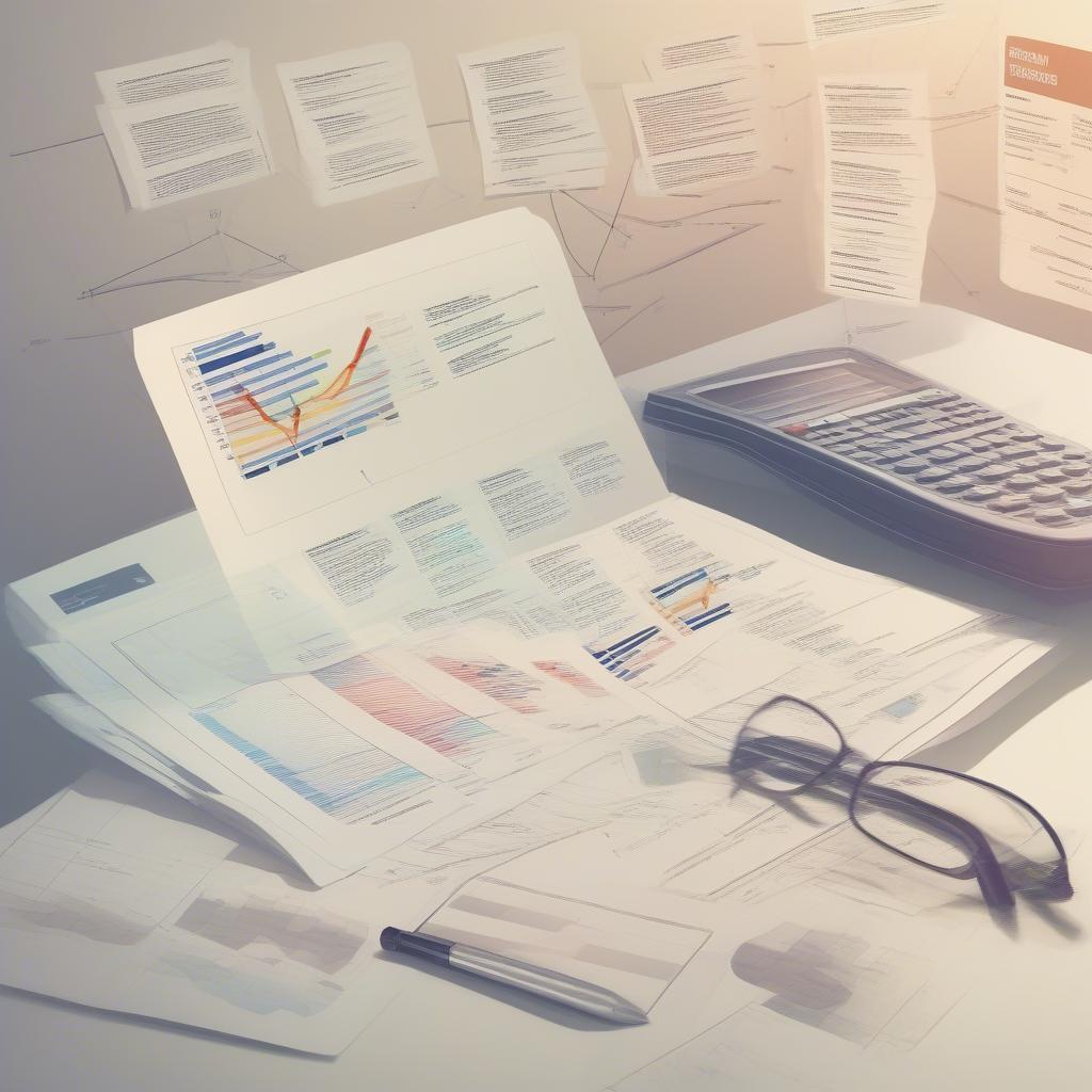 Relationship between detailed accounting books and financial reports