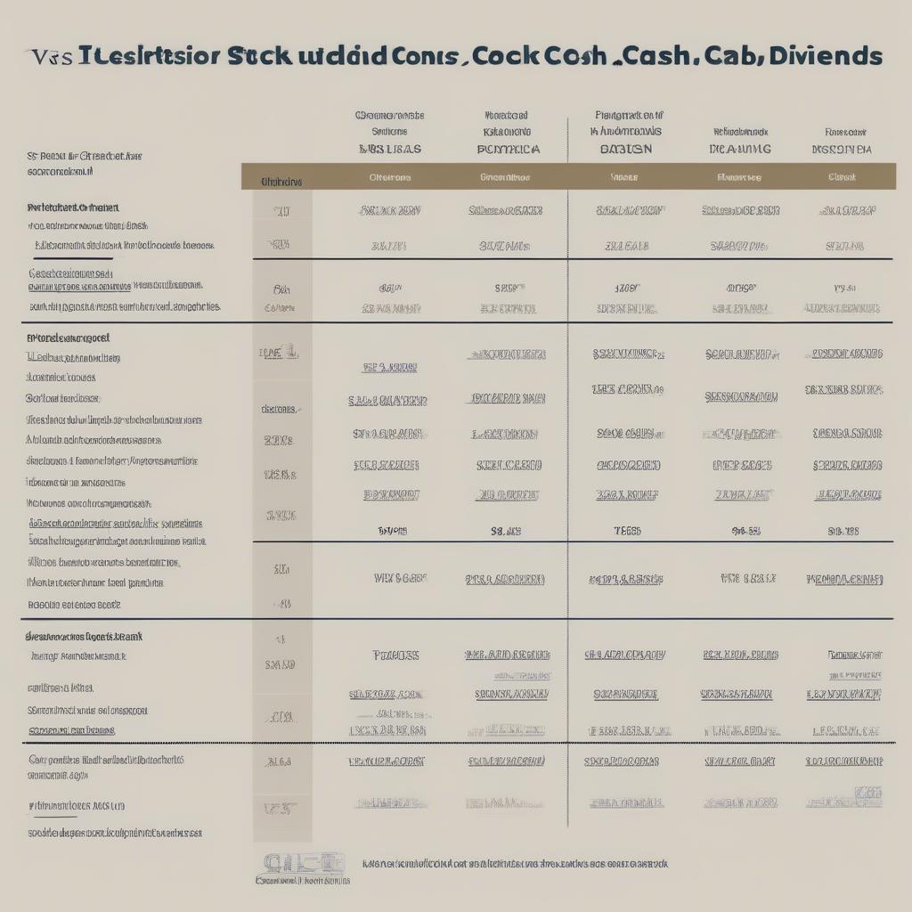 So Sánh Cổ Phiếu Thưởng Và Cổ Tức Tiền Mặt