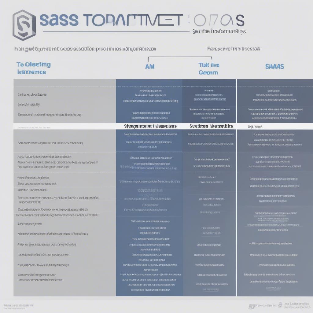 So sánh SaaS, On-premise và IaaS