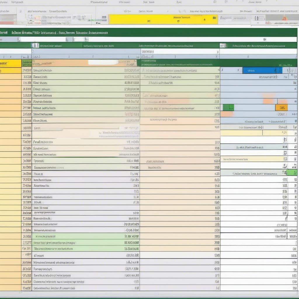 Sử dụng công thức Excel quản lý lịch làm việc