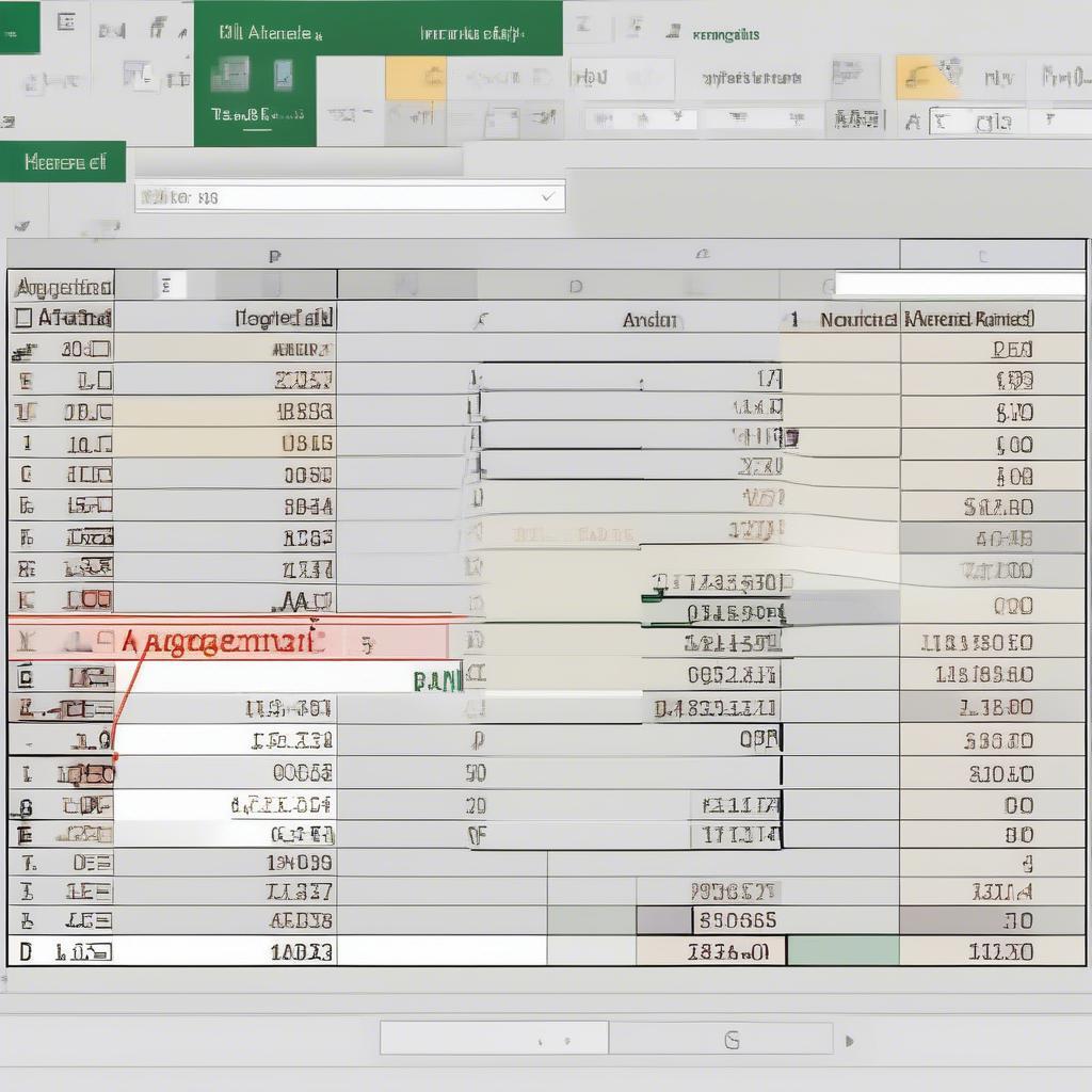 Sử dụng hàm AVERAGEIF trong Excel