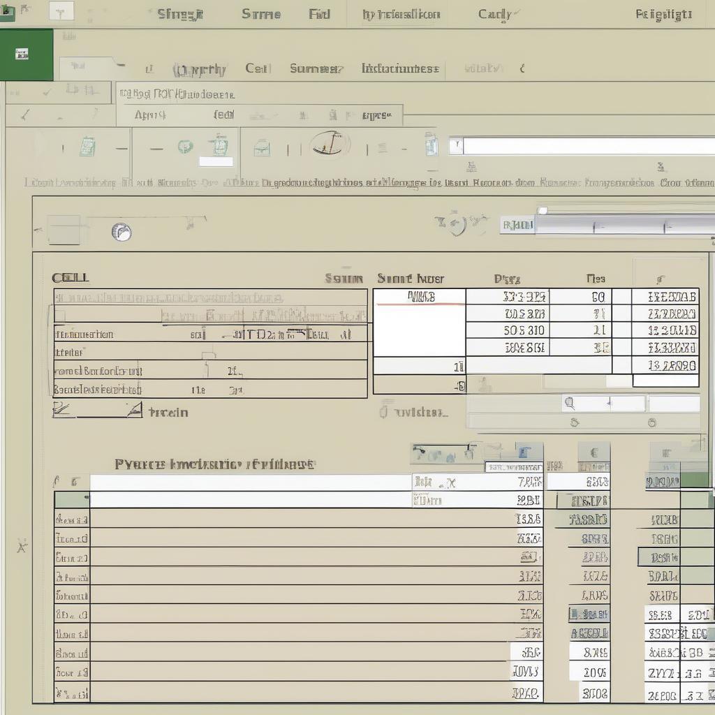 Sử dụng hàm SUM trong Excel