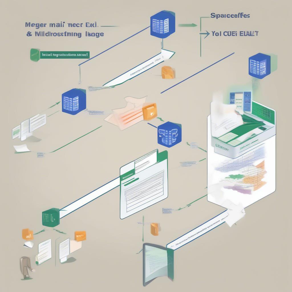 Sử dụng mail merge