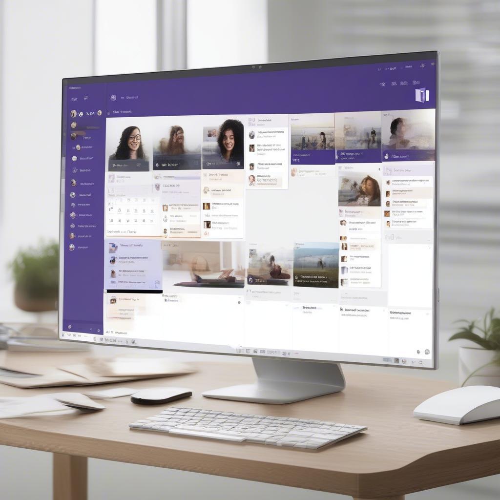 Microsoft Teams main interface