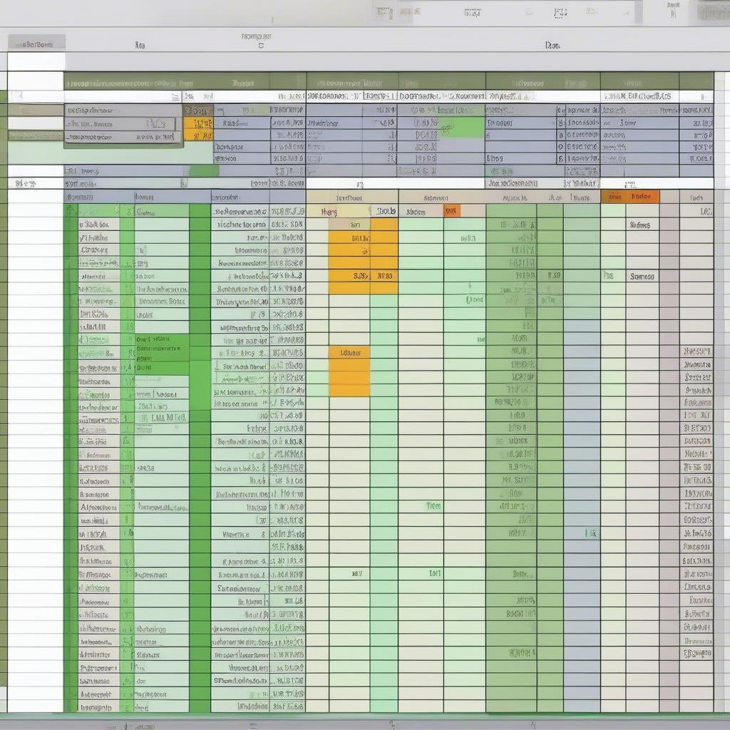 Tạo Bảng Chấm Công Excel Cơ Bản