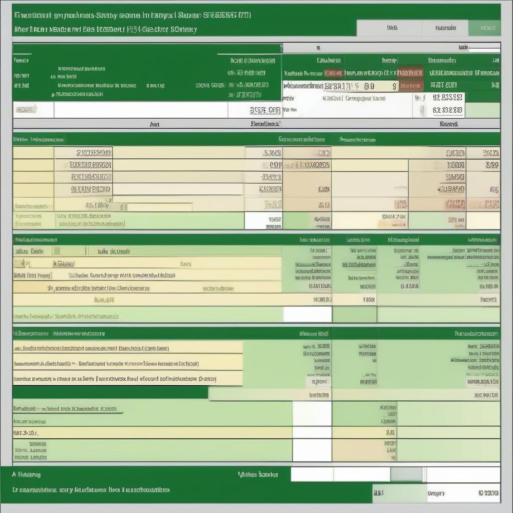 Tạo bảng lương Excel đơn giản