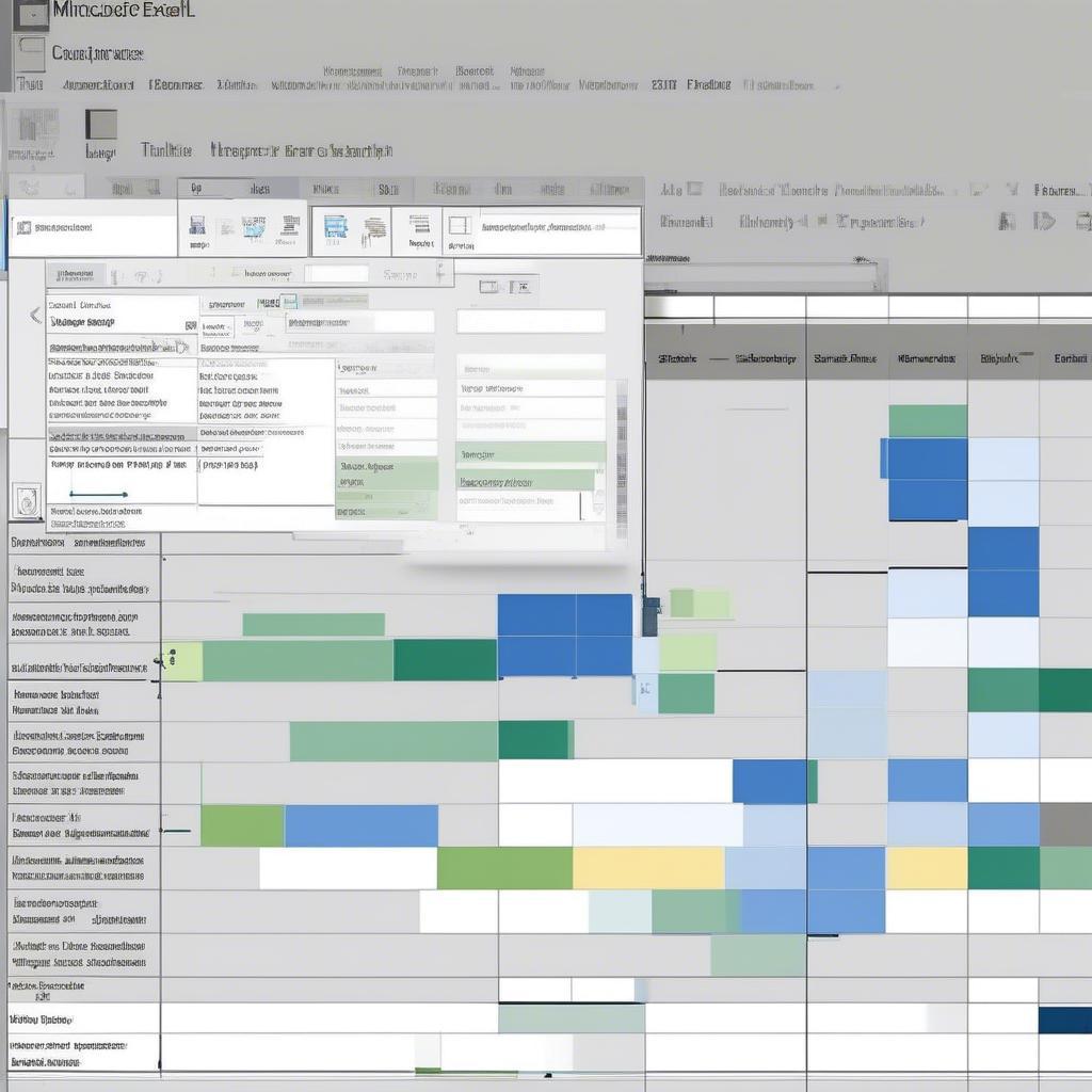 Tạo Gantt Chart trong Excel