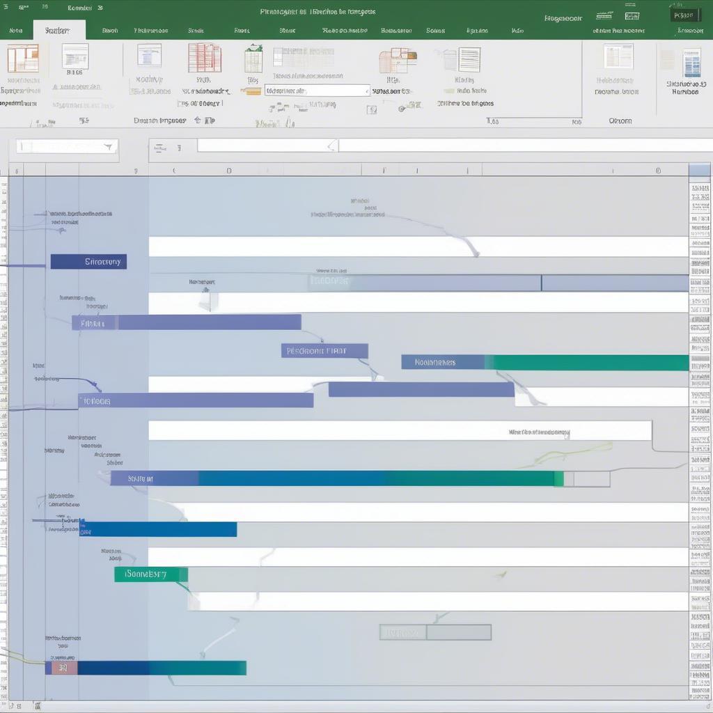 Tạo Timeline Đơn Giản trong Excel