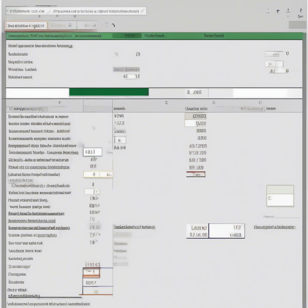 Tính điểm tổng học kỳ trong Excel