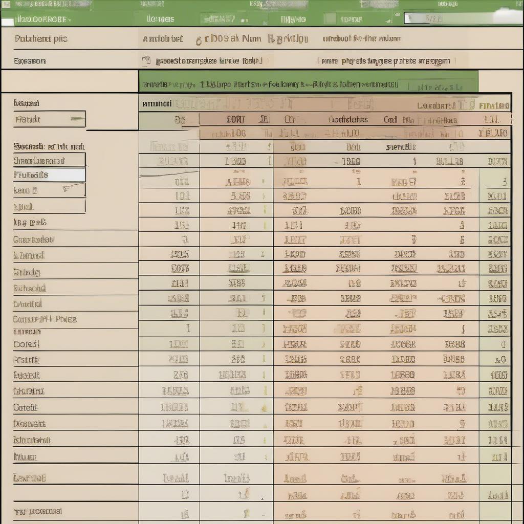 Ví dụ về hàm VLOOKUP trong Excel