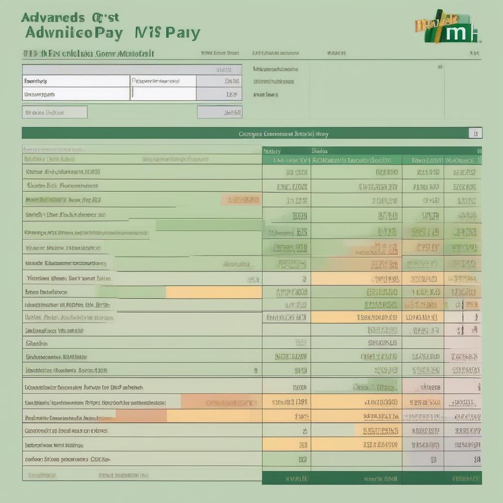 Tính lương nâng cao trong Excel