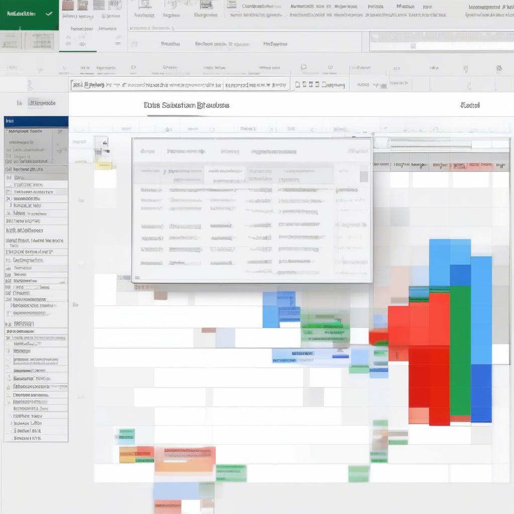 Tính năng mở rộng file excel lịch làm việc