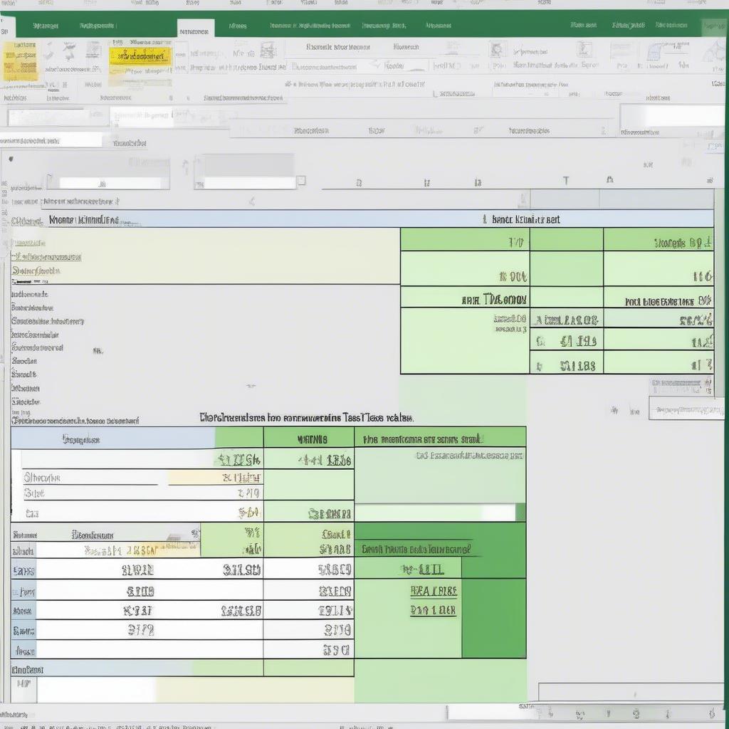 Tính thuế với hàm IF và VLOOKUP