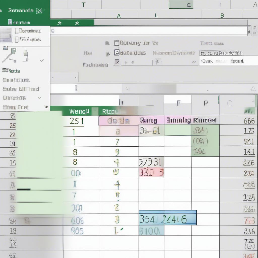 Cách tính tổng trên Excel