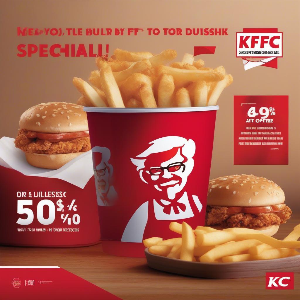 Ưu đãi hấp dẫn tại quán KFC gần đây