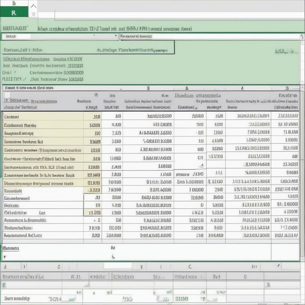 Ví dụ tính IRR trong Excel