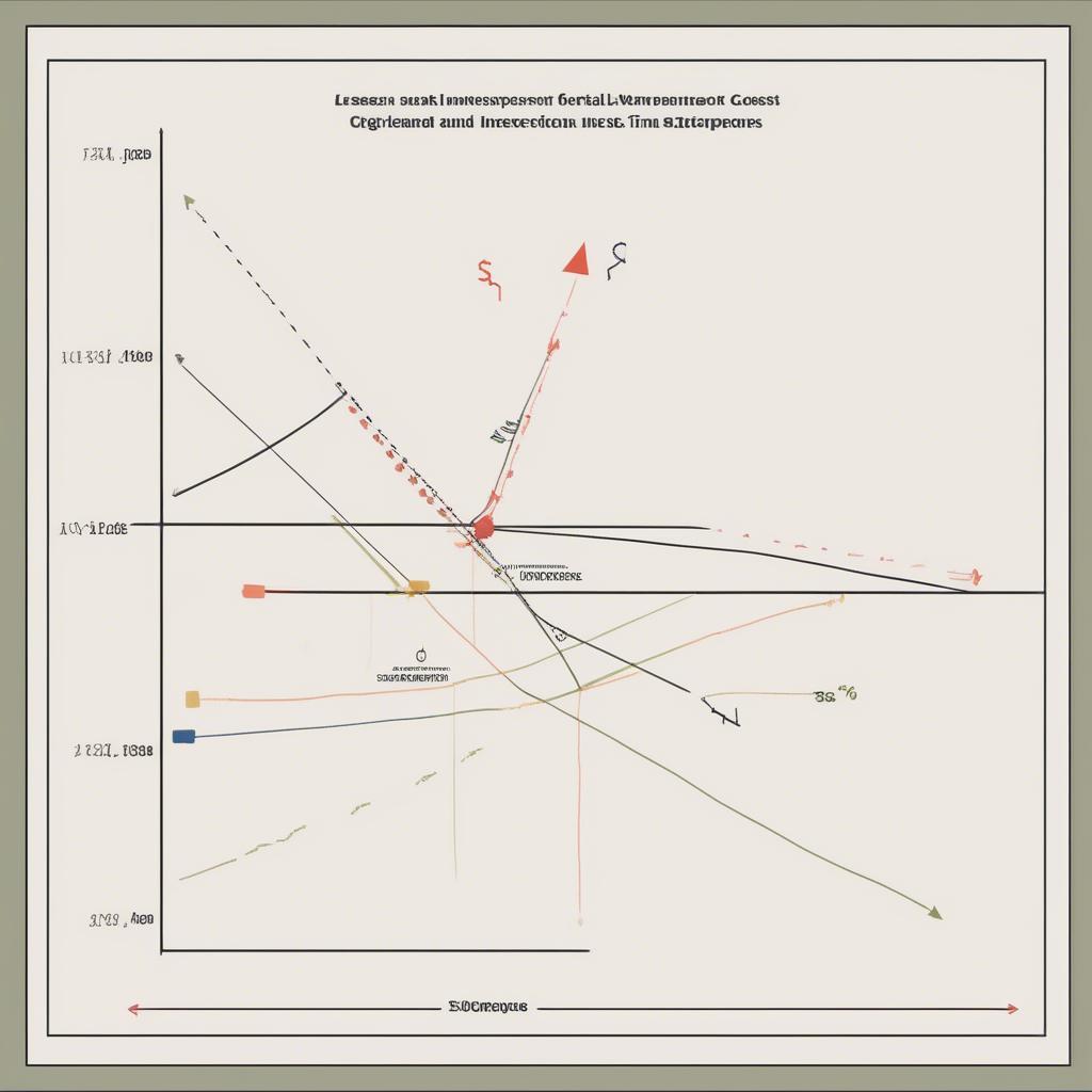 Break-even point chart